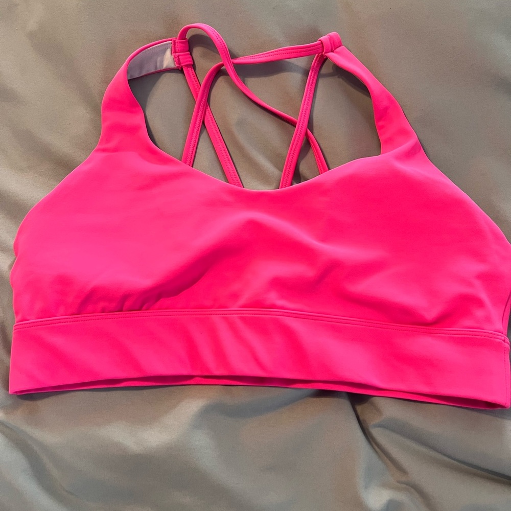 Women's Pink Sports Bra